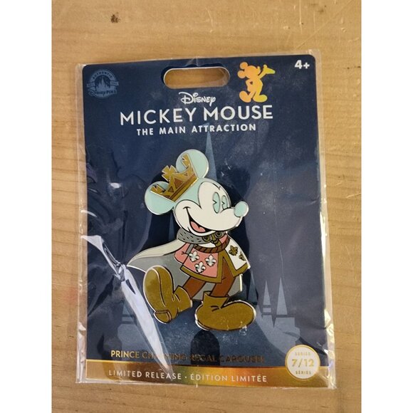 Disney Mickey Mouse The Main Attraction 2 Pin Set  FiGPiN Mickey Mouse Pin - Picture 5 of 8